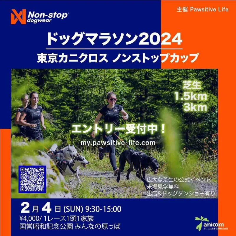 ドッグマラソン2024 東京カニクロス ノンストップカップの画像