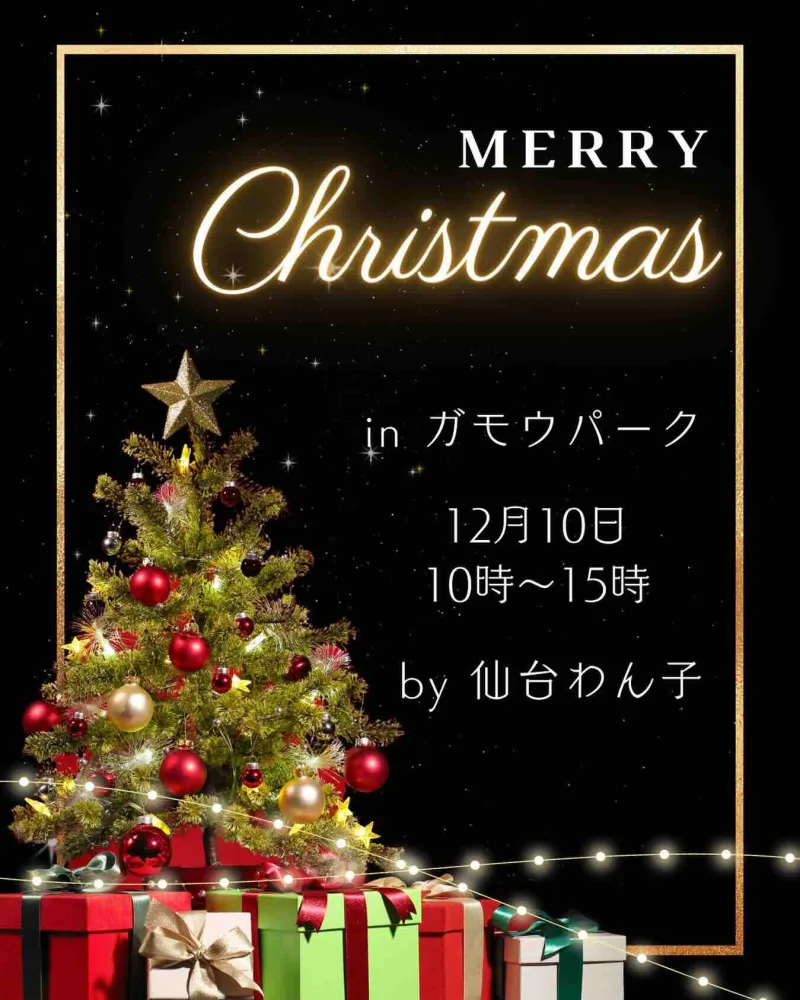 MERRY Christmas in ガモウパークの画像