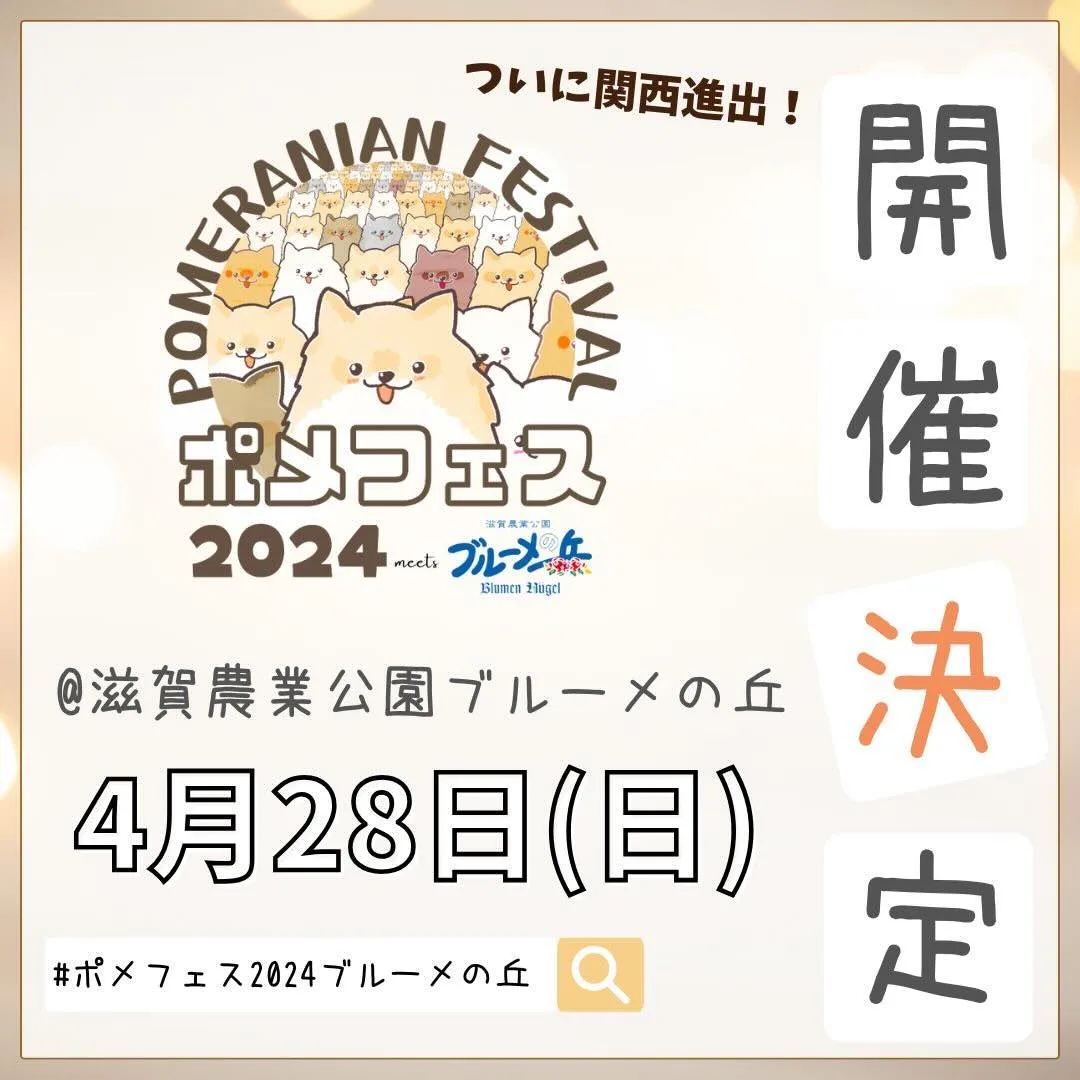 ポメフェス2024 meets 滋賀農業公園ブルーメの丘の画像