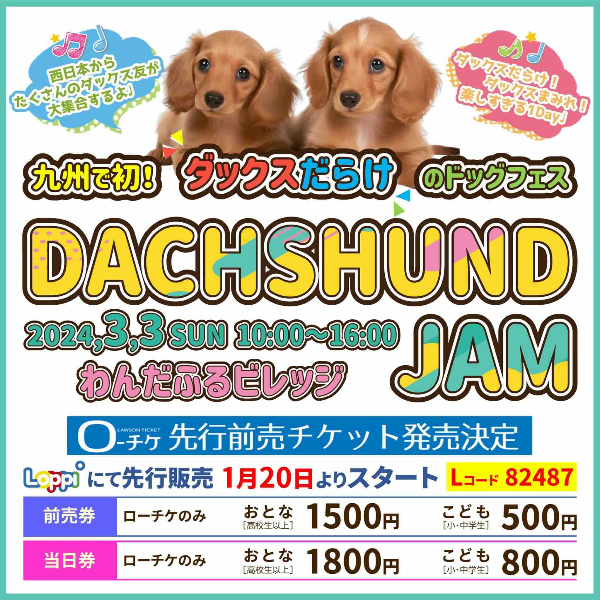 ACHSHUND JAM（ダックスフンドジャム）の画像