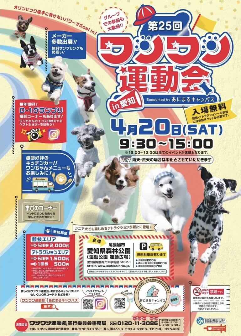第25回 ワンワン運動会 in 愛知