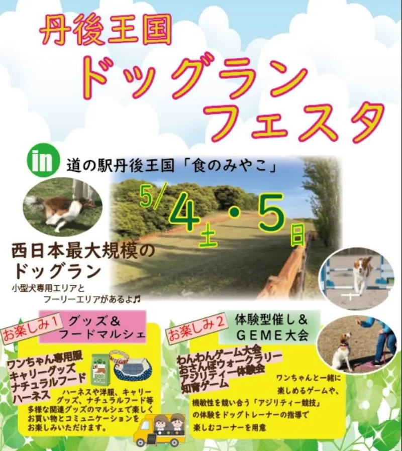 丹後王国ドッグランフェスタの画像