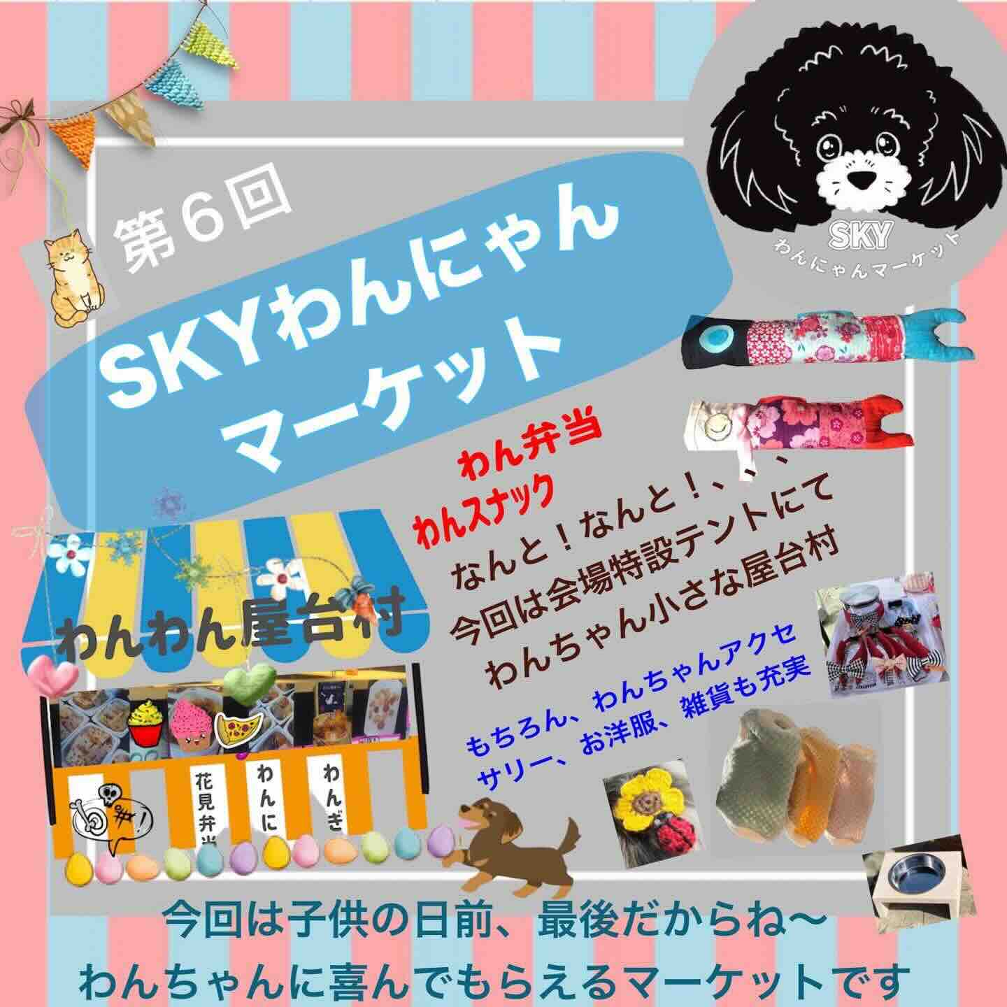 第6回SKYわんにゃんマーケット in 伊丹スカイパークの画像