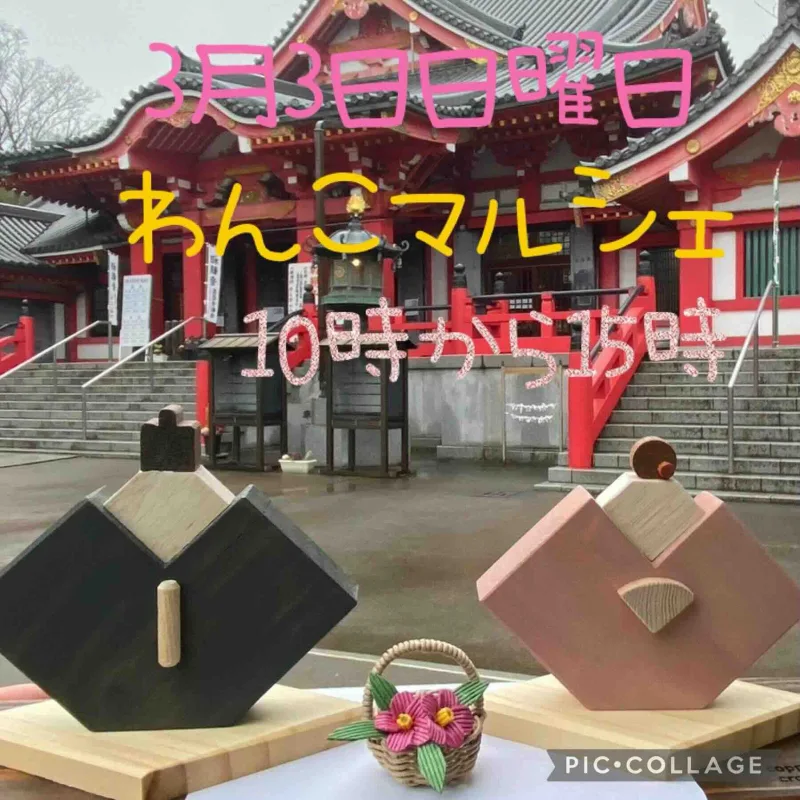 甚目寺観音わんこマルシェの画像