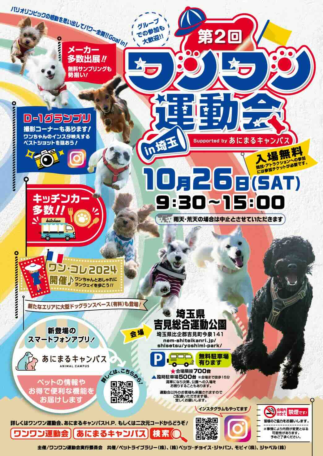 第2回 ワンワン運動会 in 埼玉の画像