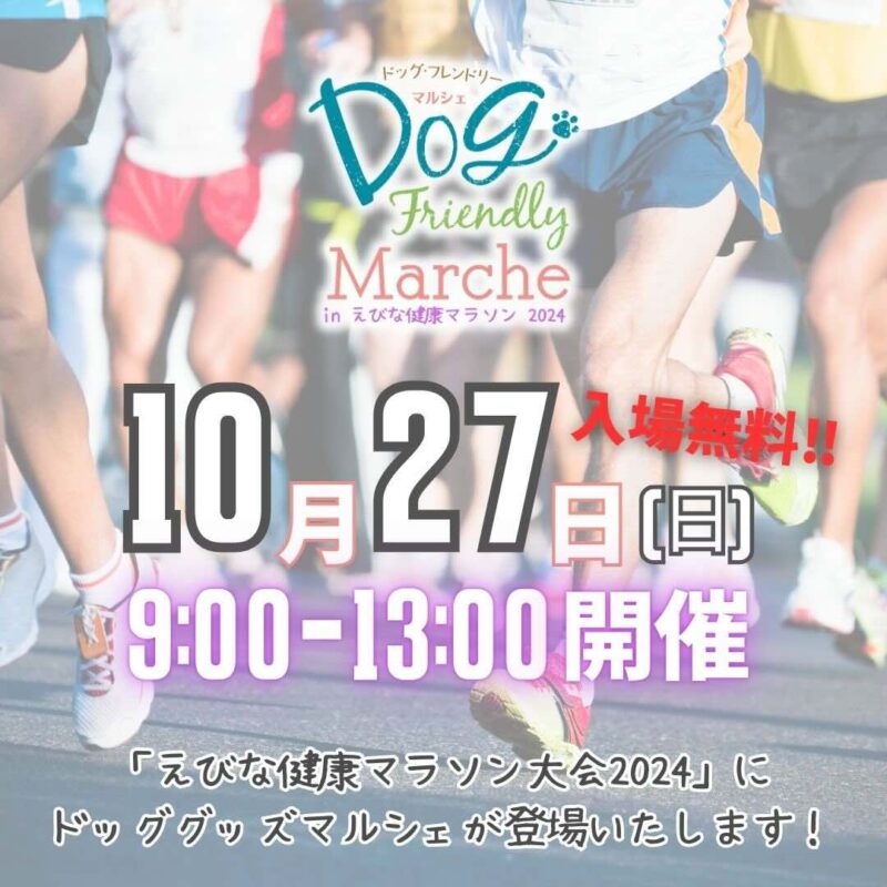 ドッグフレンドリーマルシェ in えびな健康マラソン2024の画像