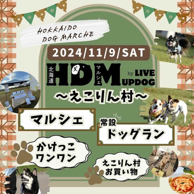 北海道ドッグマルシェinえこりん村の画像