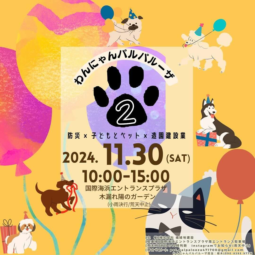 第2回わんにゃんパルパーザの画像