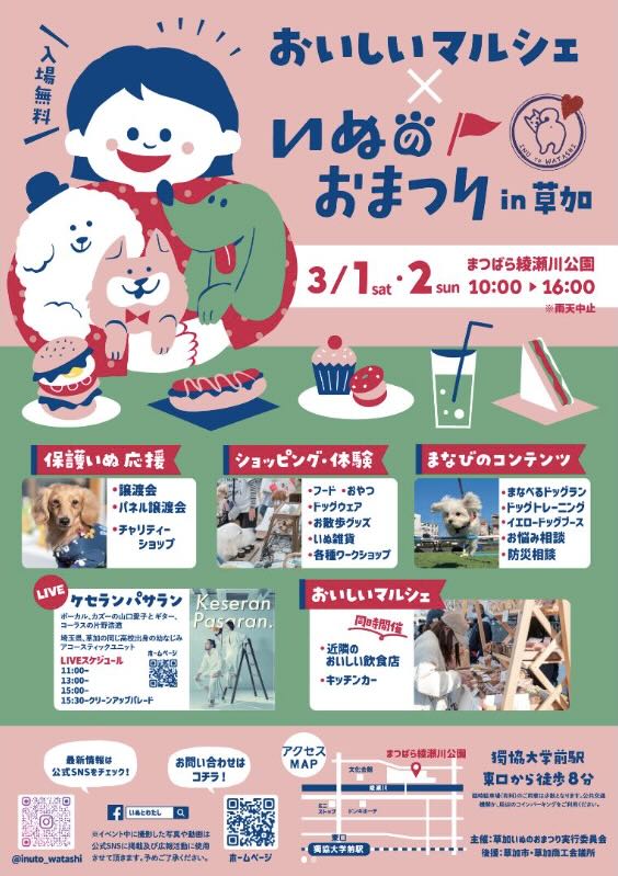 いぬのおまつりin 草加の画像