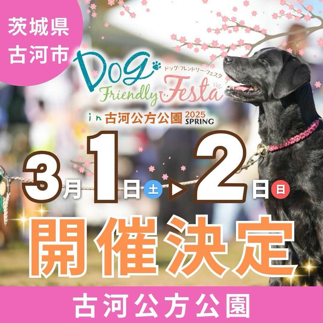 ドッグフレンドリーフェスタ in 古河公方公園2025 SPRINGのイベント画像
