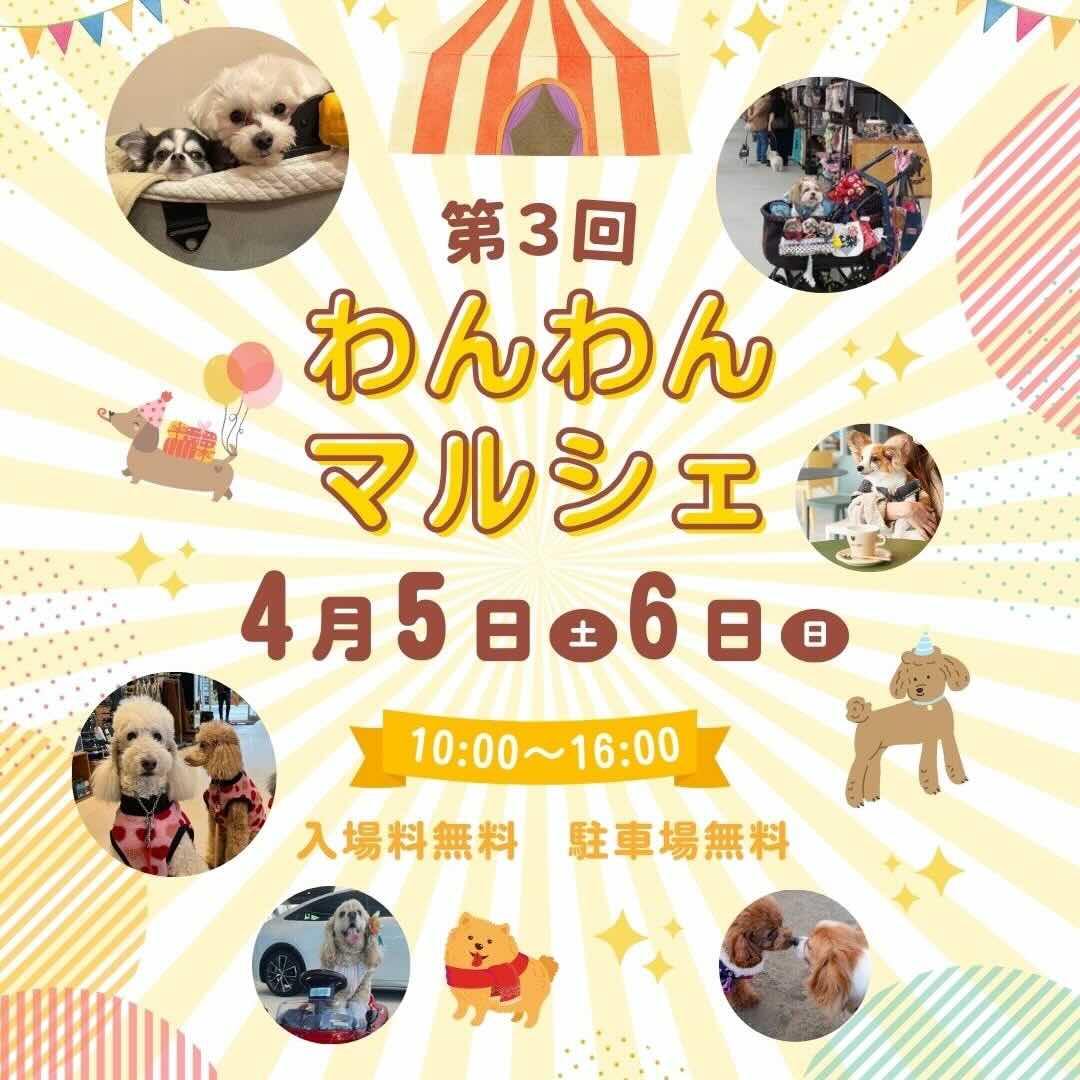 第3回 わんわんマルシェのイベント画像
