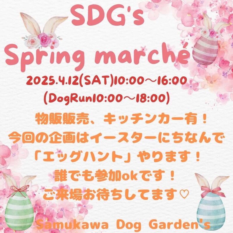 SDG’S Spring marcheのイベント画像
