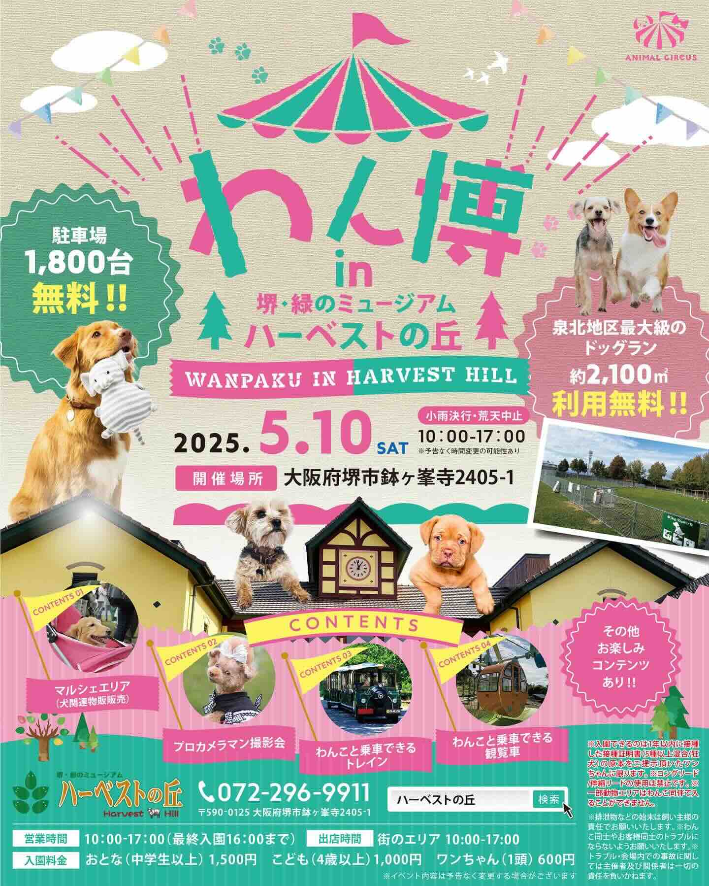 わん博 in 堺・緑のミュージアム ハーベストの丘のイベント画像