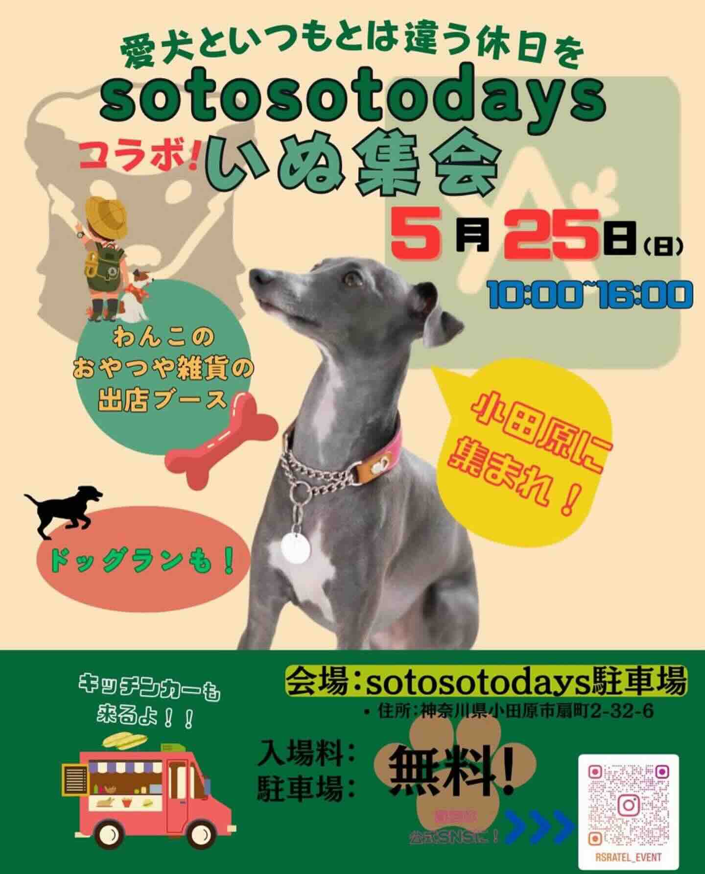 いぬ集会 × sotosotodaysのイベント画像