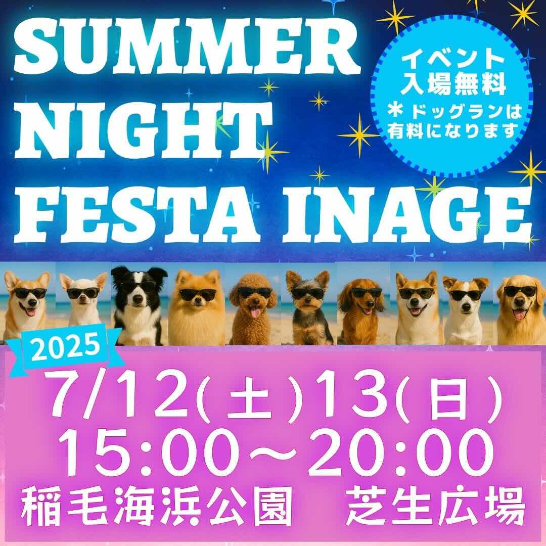 SUMMER NIGHT FESTA INAGEのイベント画像