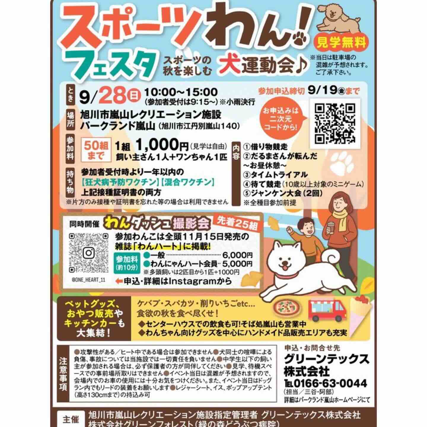 スポーツわんフェスタのイベント画像