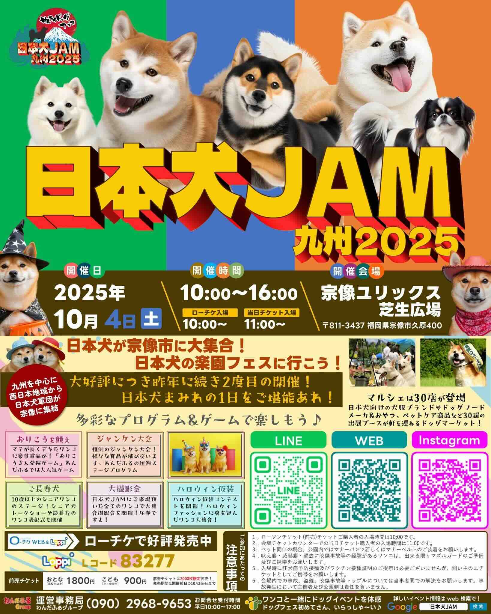 日本犬JAM九州2025のイベント画像