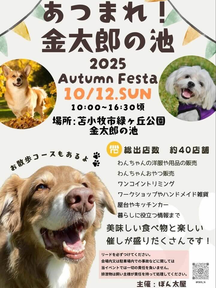 あつまれ金太郎の池2025 Autumn Festaのイベント画像