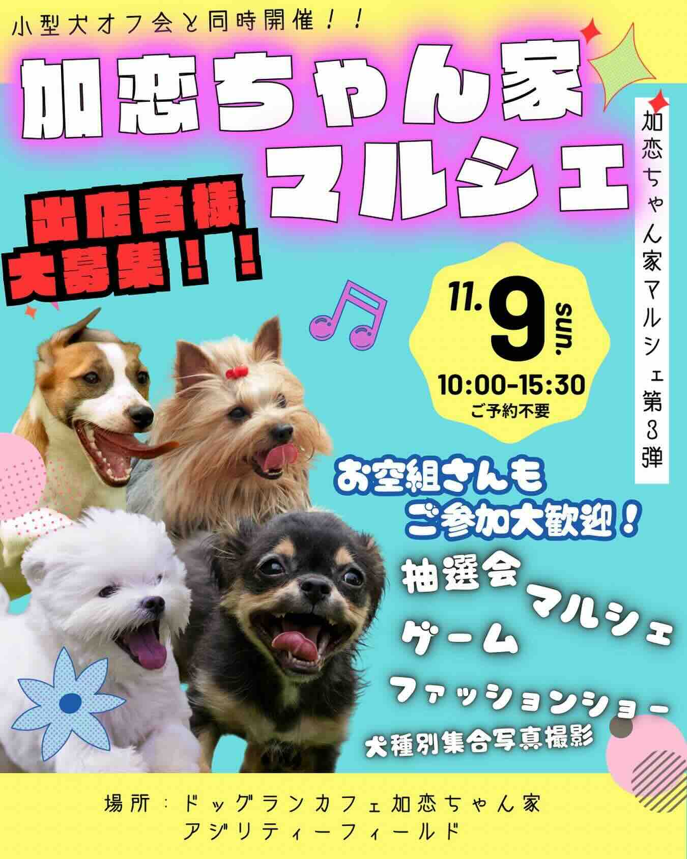 加恋ちゃん家マルシェのイベント画像