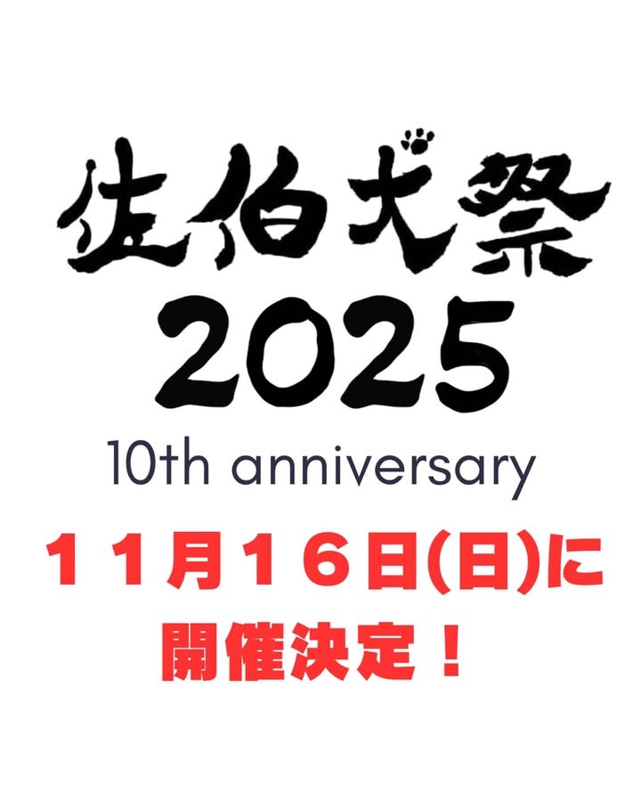 佐伯犬祭2025-saiki dog festivall-のイベント画像