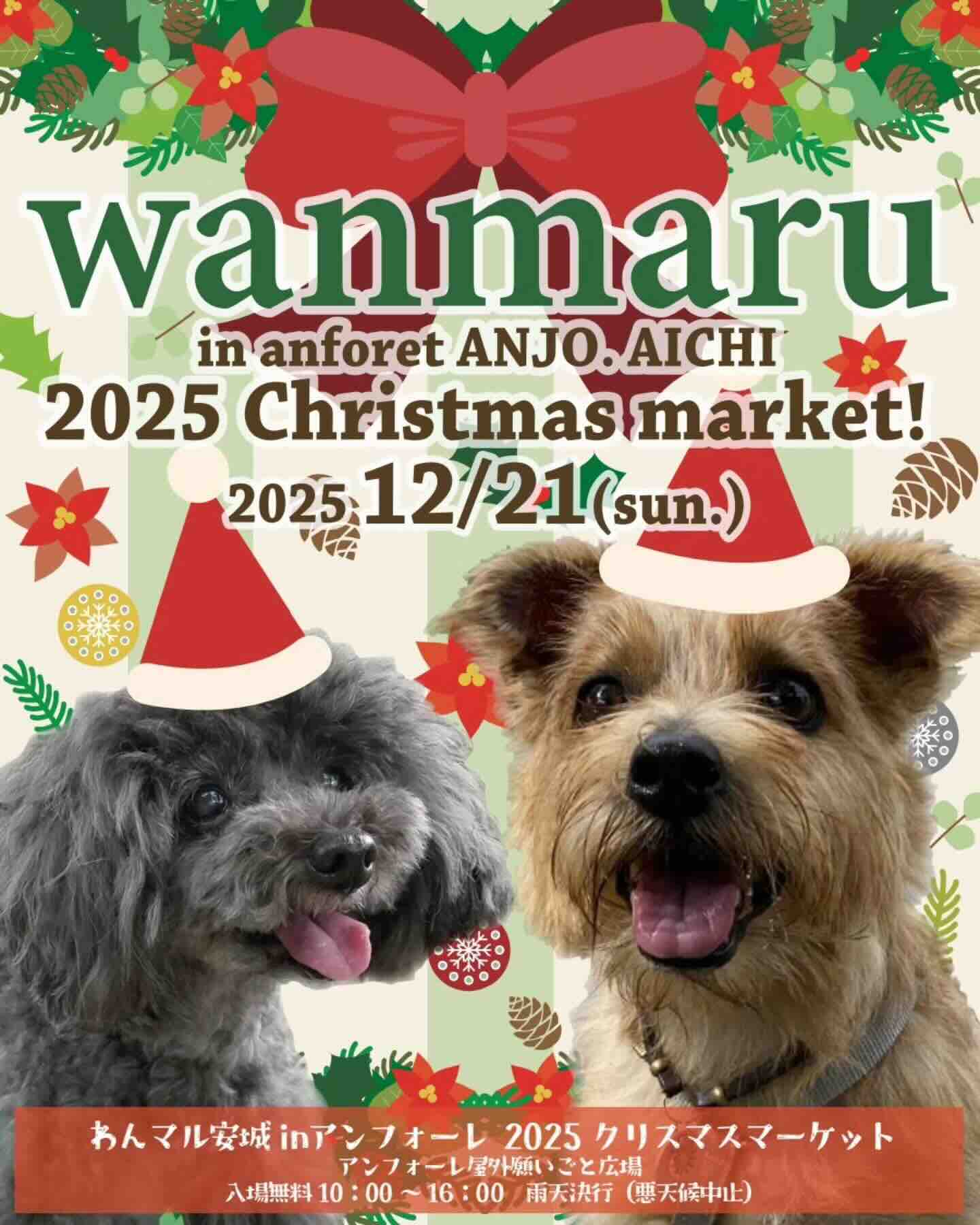 第52回 わんマル安城 inアンフォーレ2025クリスマスマーケットのイベント画像