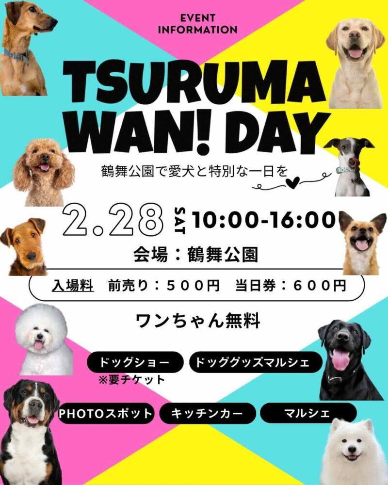 TSURUMA WAN！ DAY（ツルマ ワン！デイ）のイベント画像