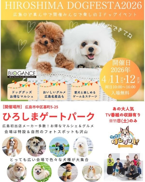 HIROSHIMA DOG FESTA 2025のイベント画像