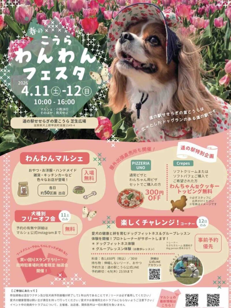 第6回 道の駅こうらわんわんフェスタのイベント画像