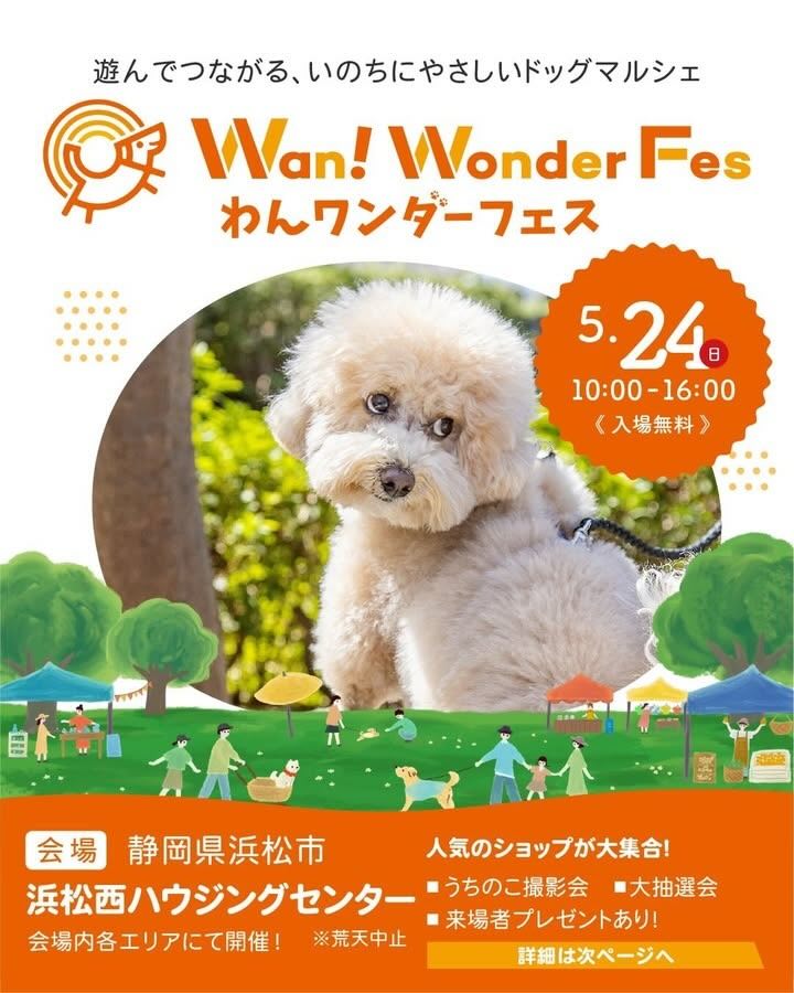Wan!Wonder Fes（わんワンダーフェス）＠浜松西ハウジングセンターのイベント画像