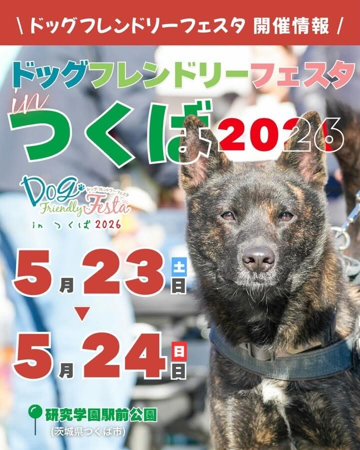 ドッグフレンドリーフェスタ in つくば2026のイベント画像