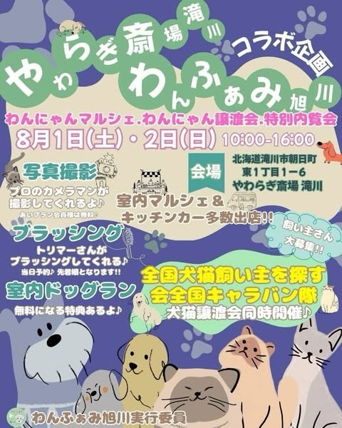 わんにゃんマルシェ わんにゃん譲渡会・特別内覧会のイベント画像